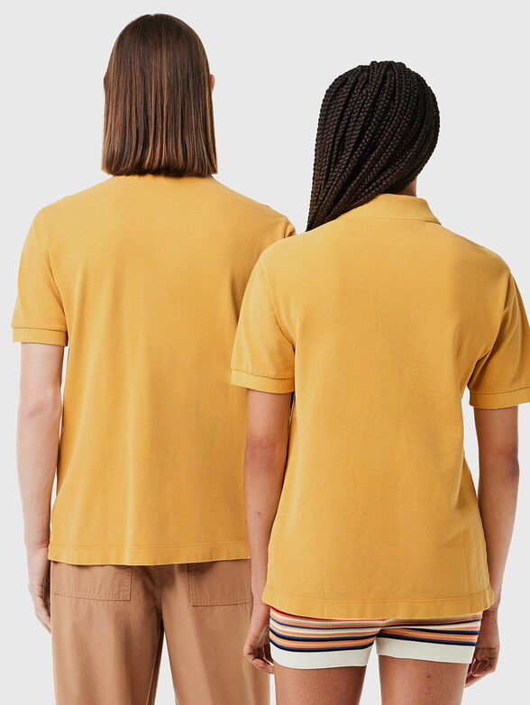 Unisex polo-shirt in blue colour - 2