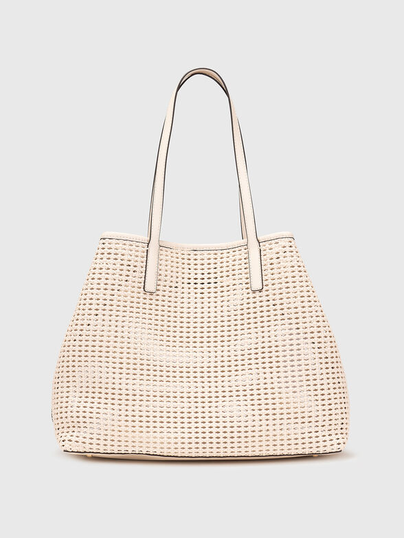 BRIGITTA perforated shopper bag - 2