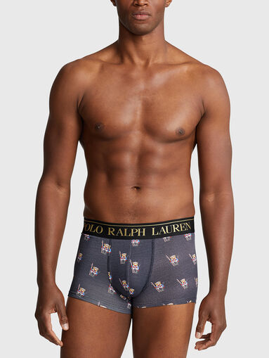 Set of two pairs of boxers with gold lettering - 5