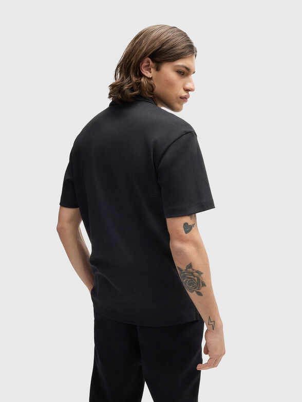 DEABONO polo shirt in black - 3