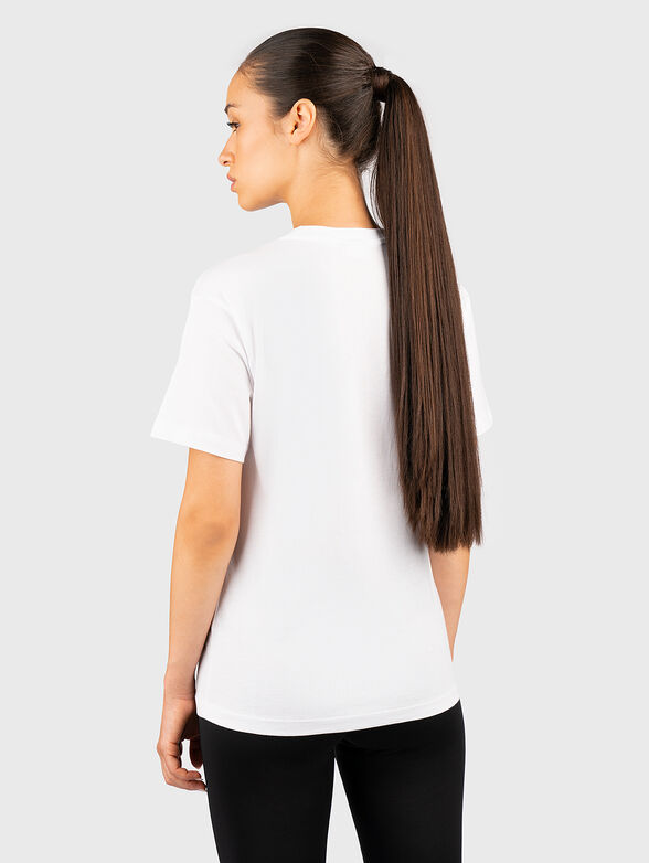 EARA cotton black T-shirt with logo embroidery - 3