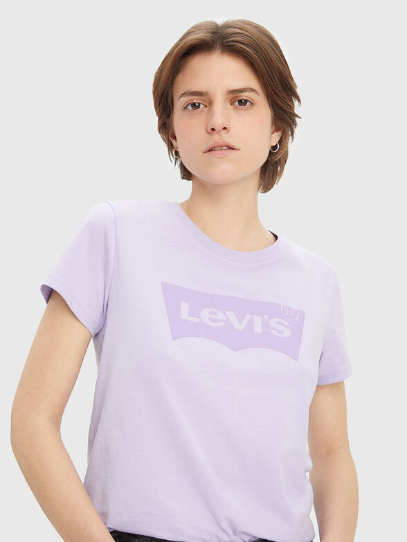Purple logo t-shirt  - 4