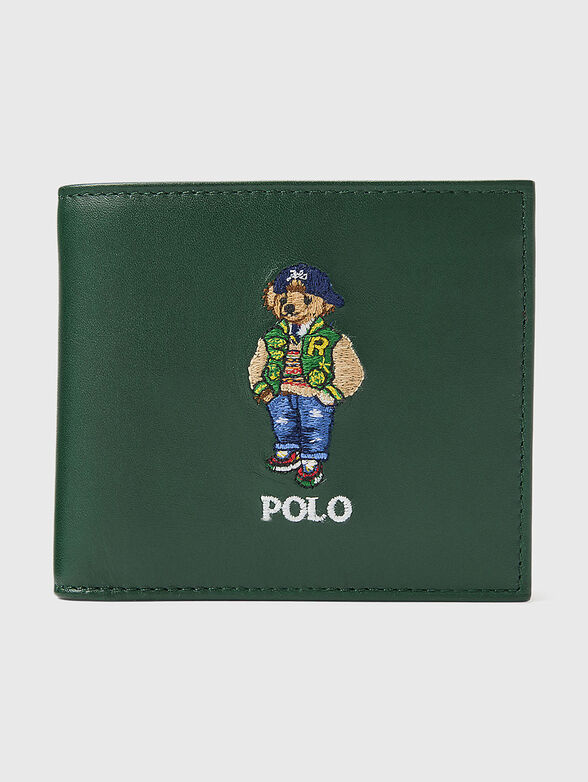 Wallet with Polo Bear embroidery - 1