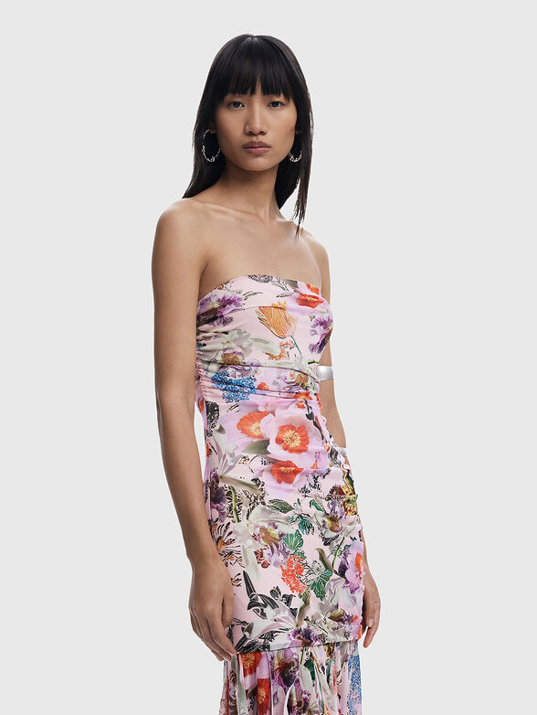 Dress with floral print - 5