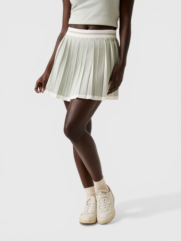 Mini pleated skirt  - 1