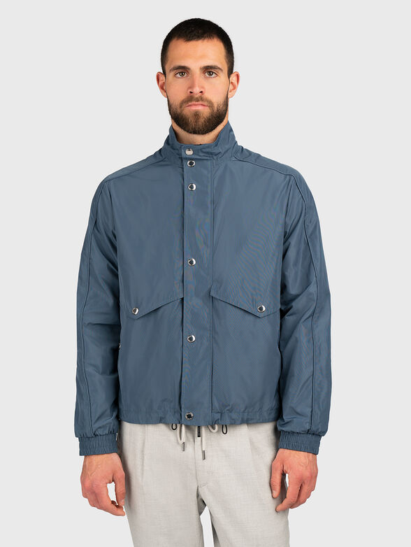 Transition jacket with buttons and logo - 0