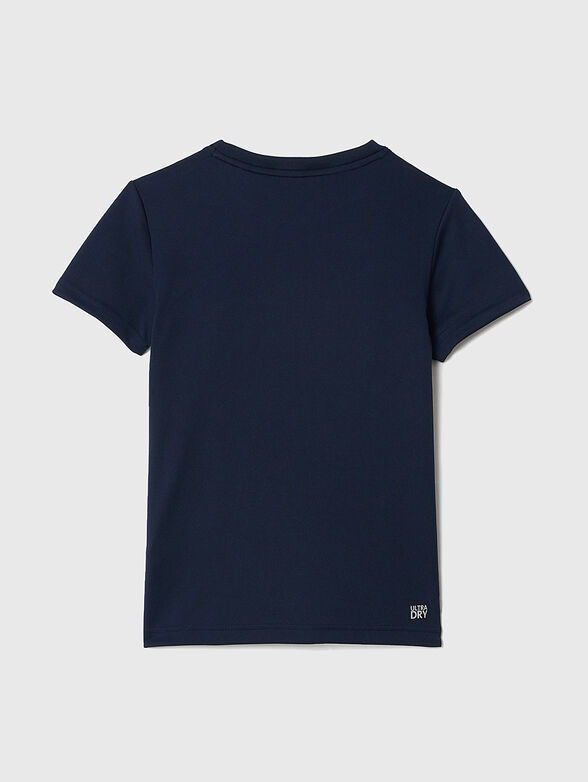 T-shirt with oval neckline  - 2