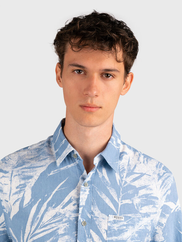 COLLIN shirt with abstract print - 4