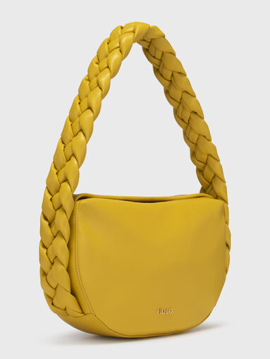 Pink bag with intertwined handle - 3