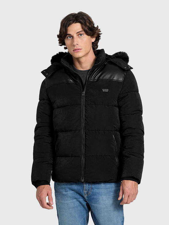 Hooded padded jacket - 1