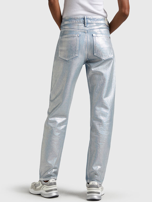 Jeans with metallic effect - 2