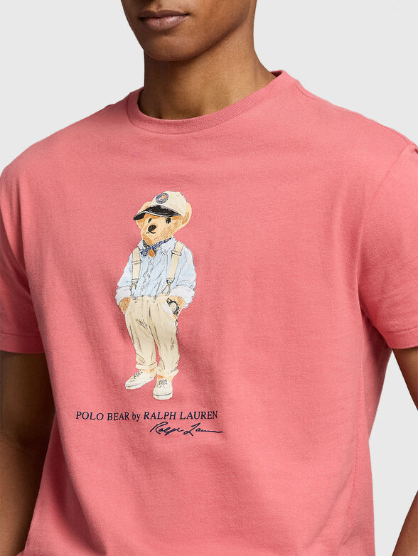 POLO BEAR cotton T-shirt with print - 4