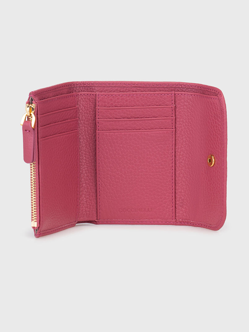 Black leather wallet - 3