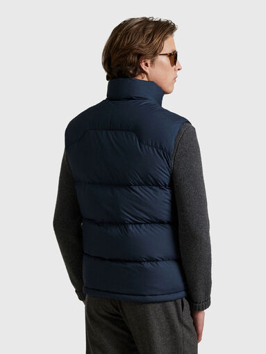 Vest with double zip and logo - 3