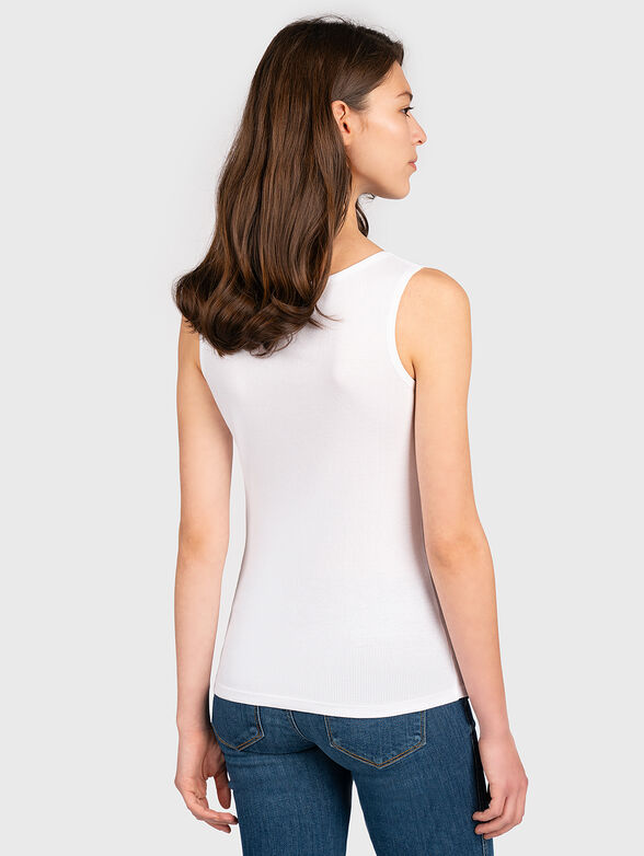OLYMPIA Tank top with glamorous logo print - 3