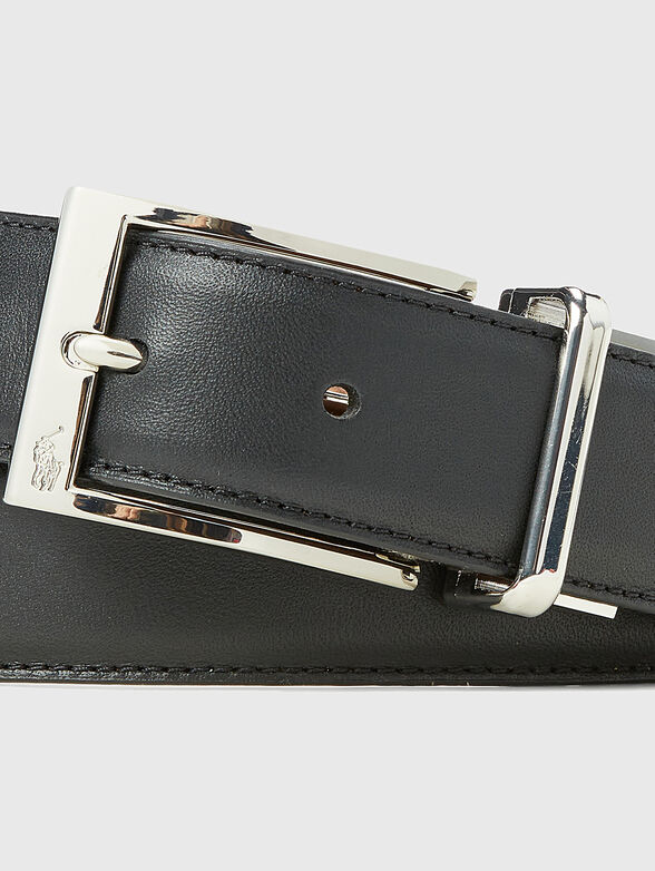 Reversible leather belt with metal buckle brand POLO RALPH LAUREN ...
