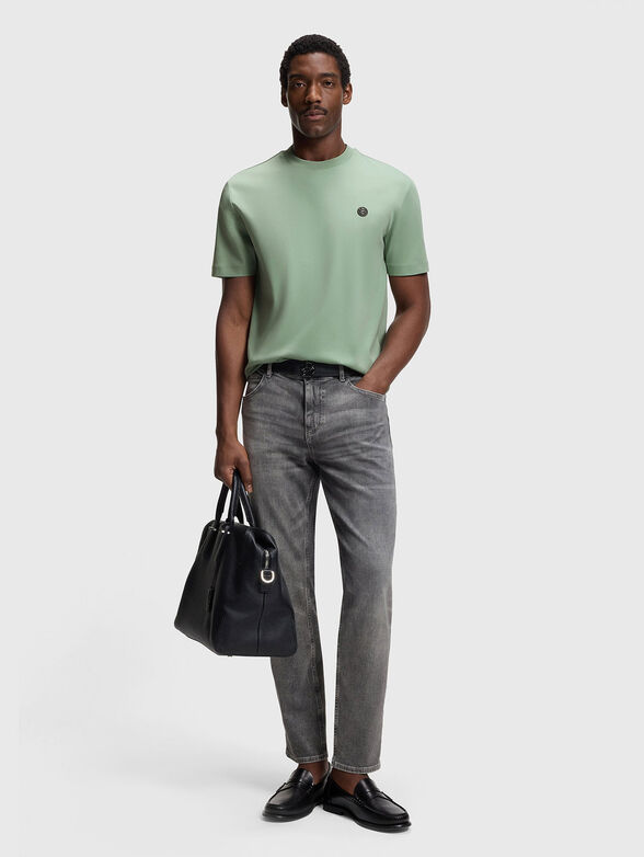 Crew neck cotton T-shirt - 2