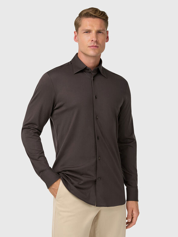 Cotton blend shirt  - 1