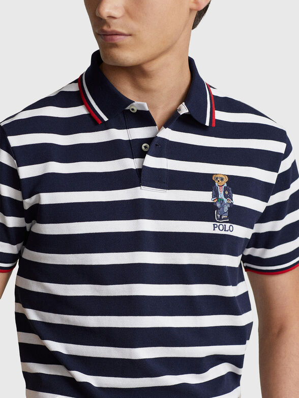 POLO BEAR striped Polo Shirt  - 4