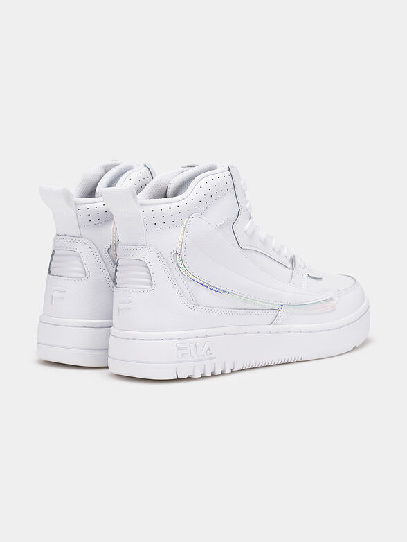 High sneakers with holographic accents - 3