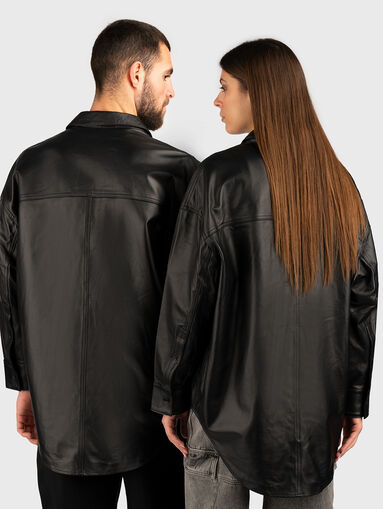 Unisex leather shirt - 3