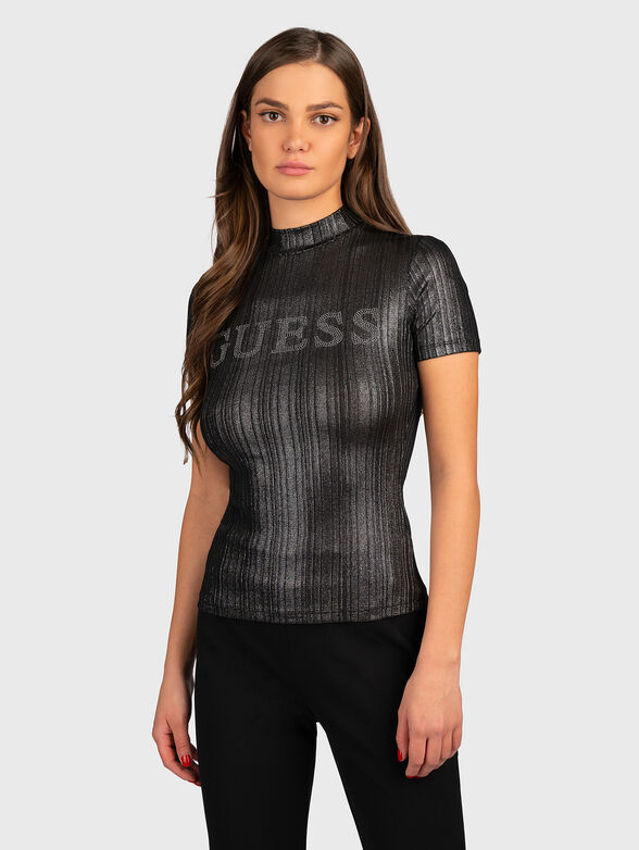 Blouse with logo accent - 1