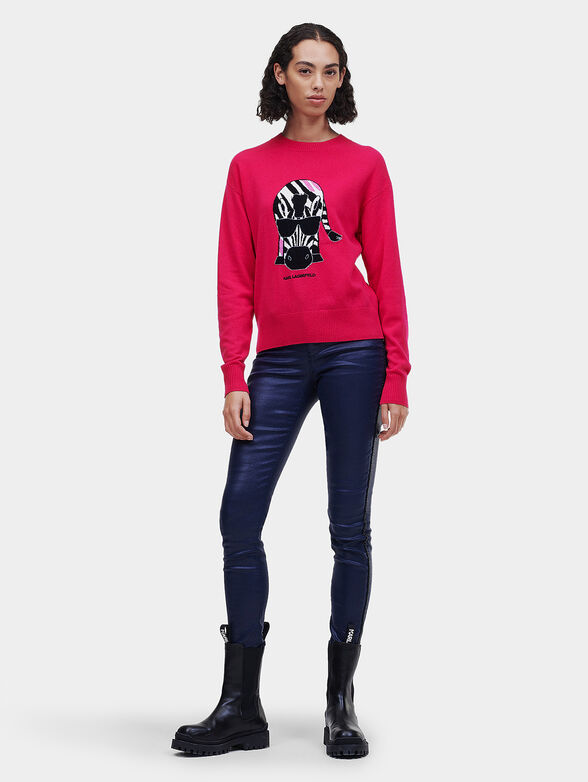 Ikonik Sweater with animal print - 2