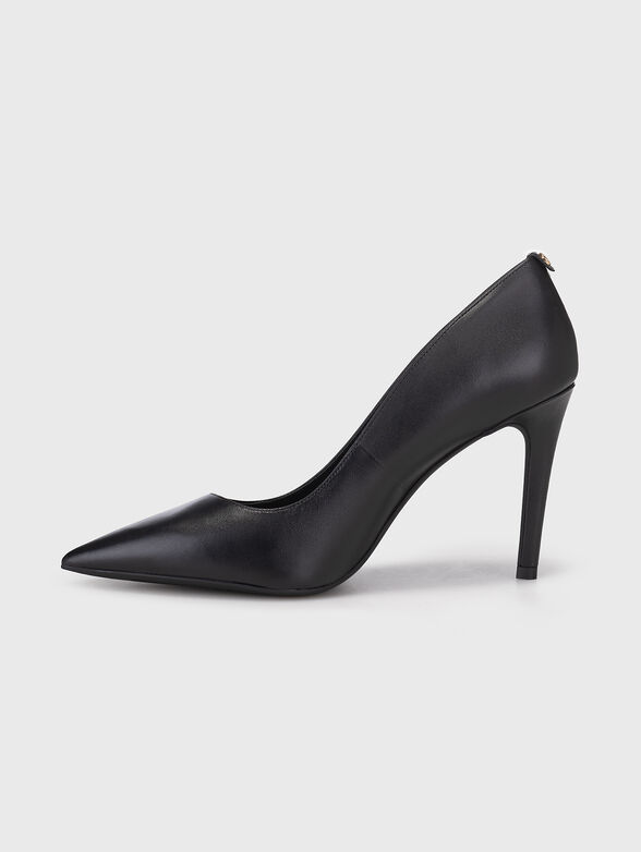 ALINA leather black heeled shoes - 4