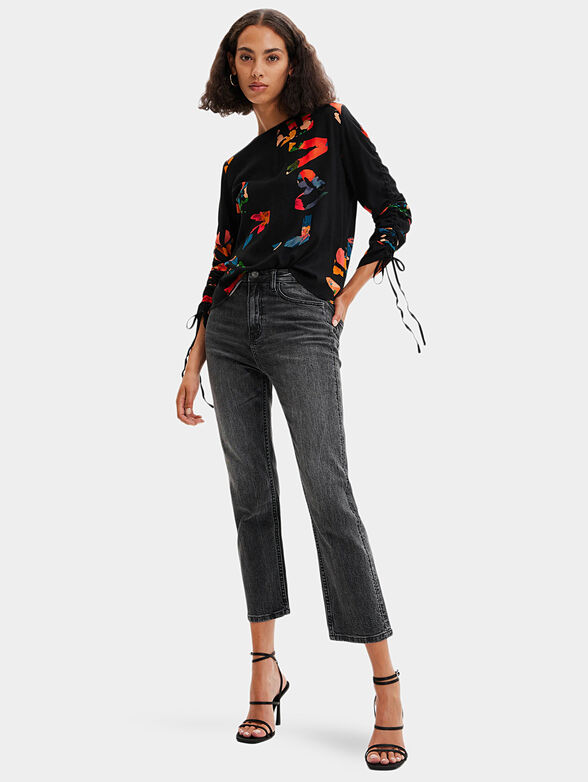 LOVE blouse with adjustable sleeves - 2