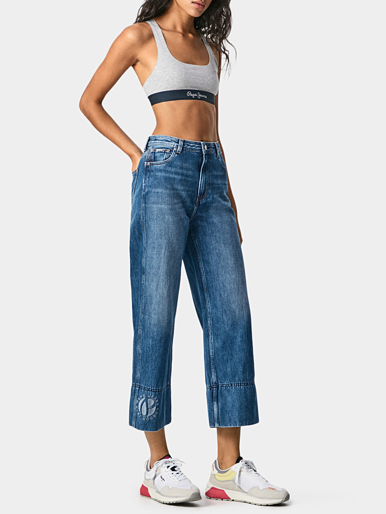 SHAY ADAPT denim jumpsuit brand Pepe Jeans