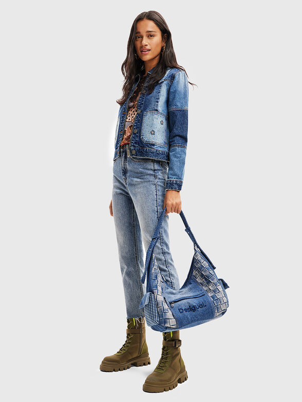 PATY denim jacket with patchwork elements - 2