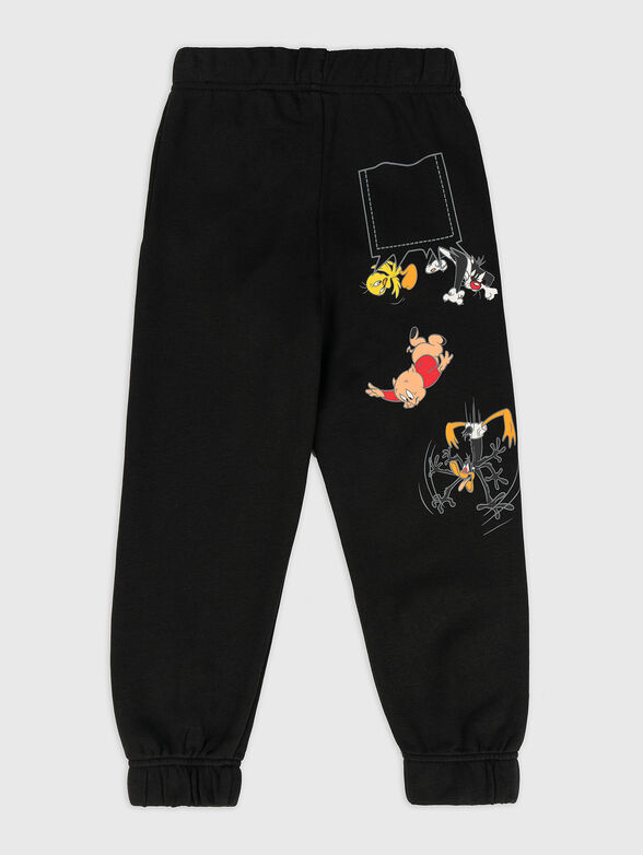 Sports trousers with logo - 2