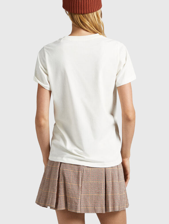 CHELSEA cotton T-shirt with art print - 3