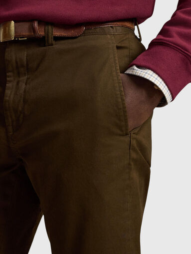 Cotton brown trousers - 4