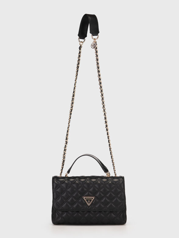 GIULLY bag with quilted effect in beige - 2