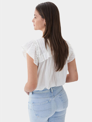 Cotton top with art details - 4
