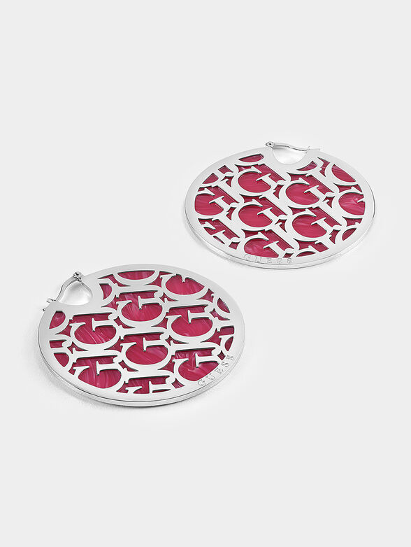 ALL ABOUT LOGO earrings - 1