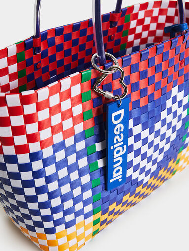 Multicolor braided bag - 4