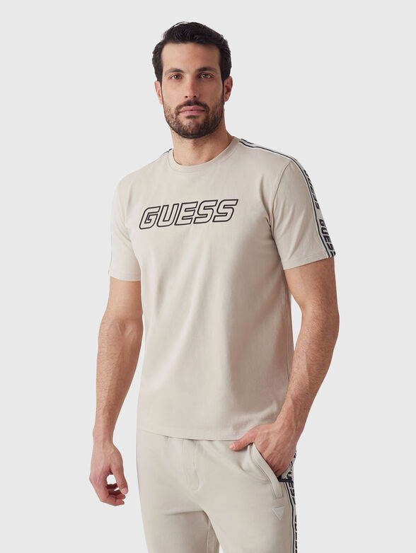 ARLO T-shirt with contrast logo print - 1