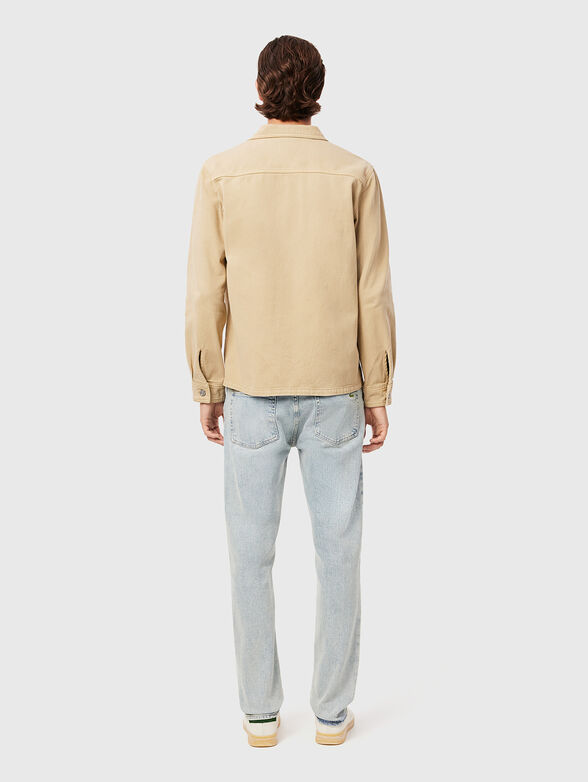 Straight jeans in blue with logo - 2