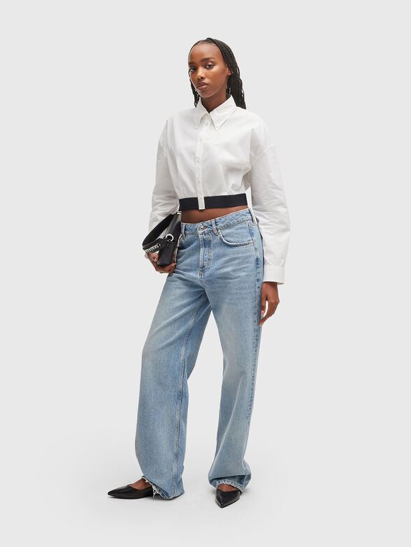 EVESIA shirt with contrast edging  - 2