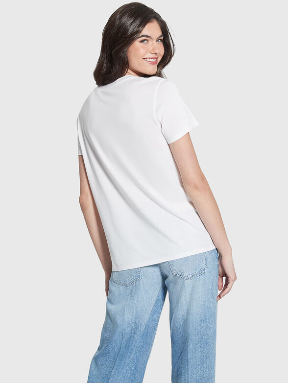 GRAPEVINE rhinestones T-shirt - 3