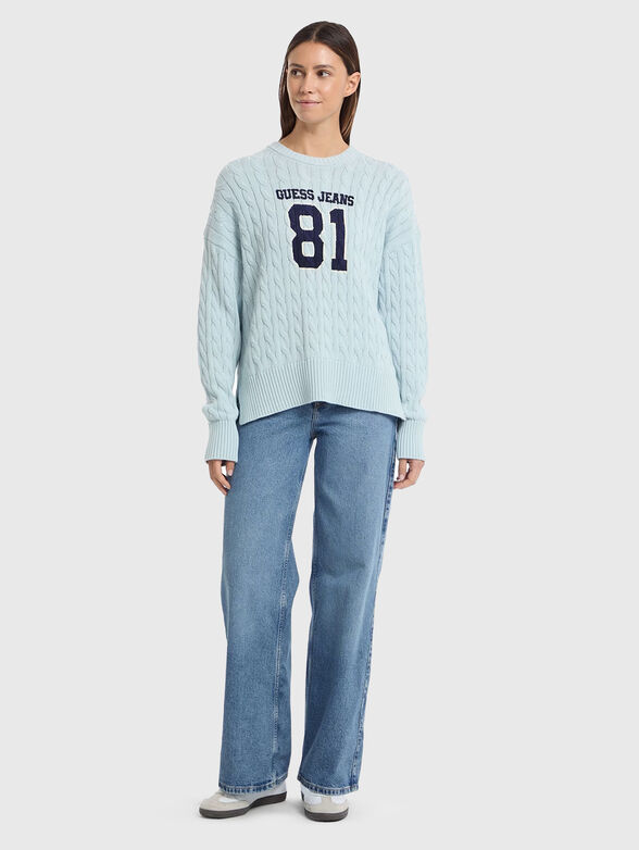 Sweater with crew neck - 2
