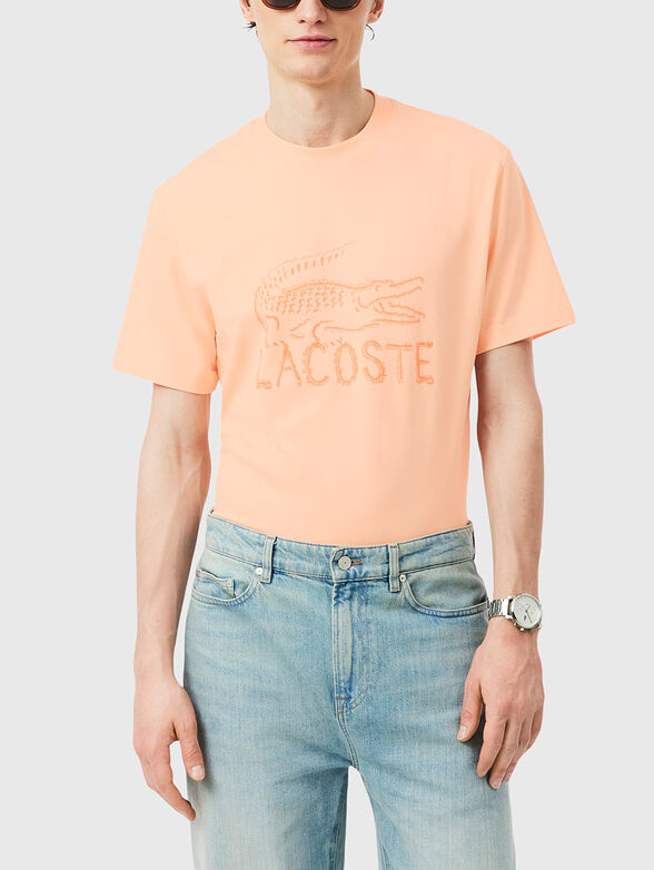 Cotton-blend T-shirt - 1