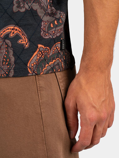 DAVID T-shirt with paisley print - 5