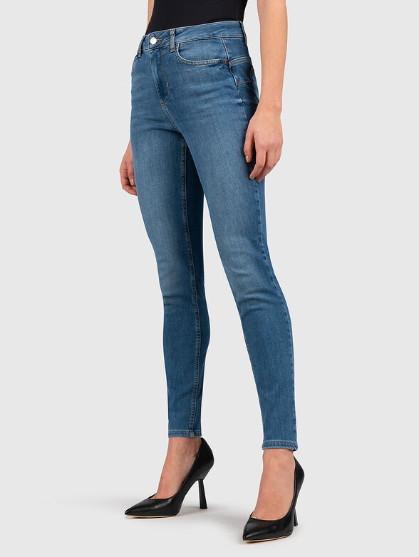 Skiny jeans with logo details - 1