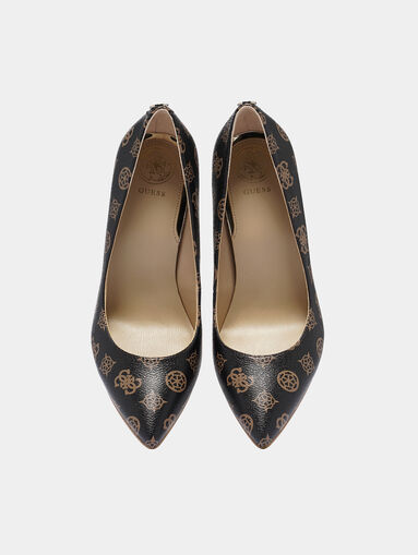 CREW Pumps with accent heel - 5