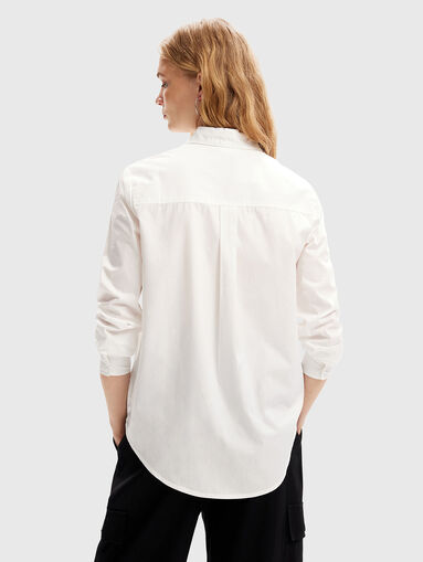 VENECIA white shirt with contrasting elements - 3