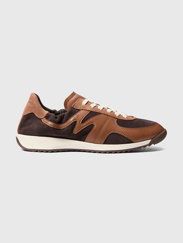 Leather sneakers - 1