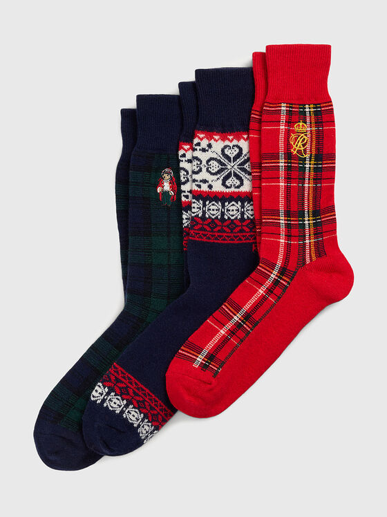 Комплект от три чифта чорапи - 1